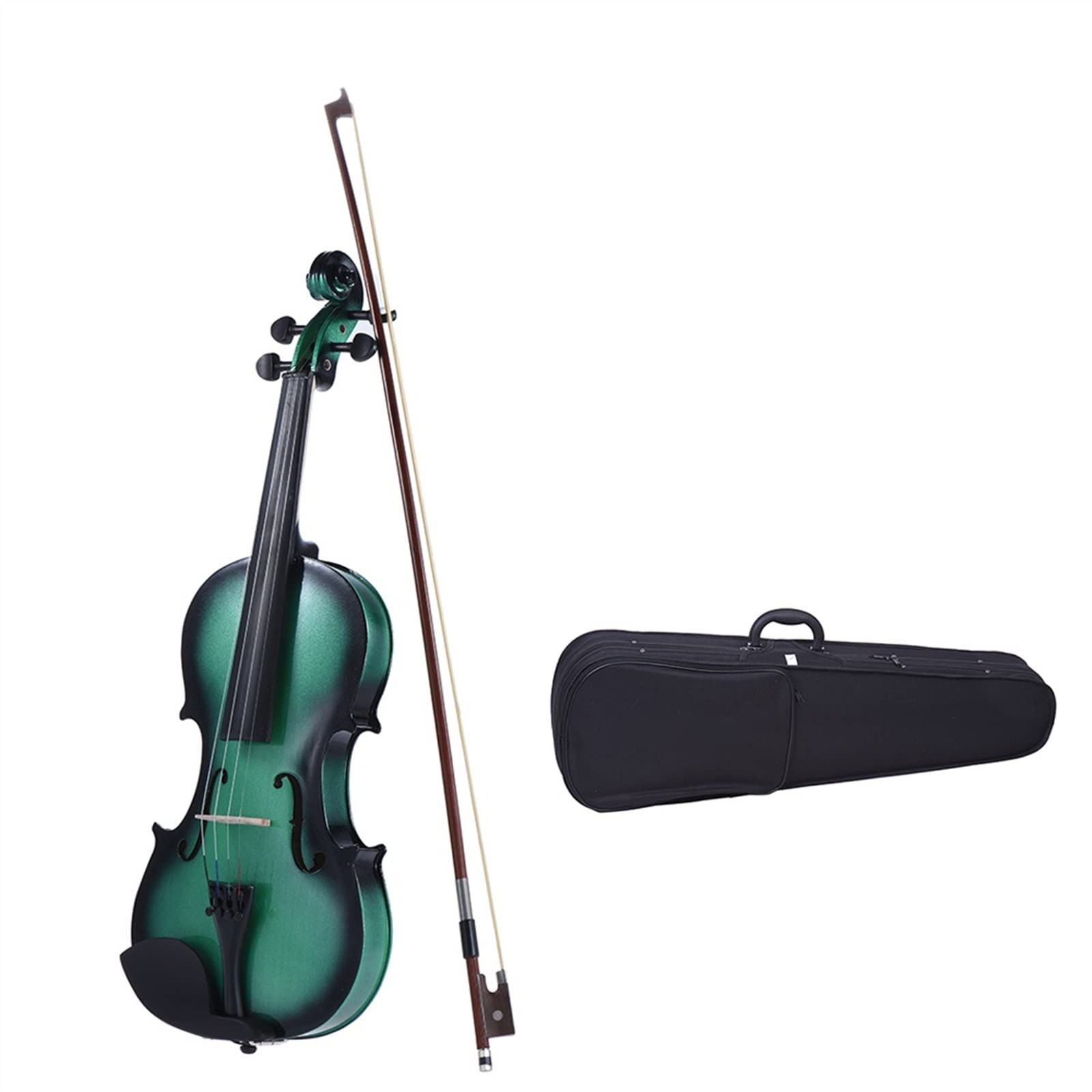 Erwachsene violine Student Anfänger Violine Handgefertigte Geige Violine Mit Brücke Brasilholz Bogen Case Ganzes Kit professionelles Violine (Color : 1/4)