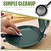 JASISS Pancake Maker, Pancake Pan, Double Sided Pan, Steel Nonstick Easy to Flip Pancake Griddle, Sarten Doble Cara Tortilla, Easy-to-clean Double-sided Frying Pan with Flip Design #1