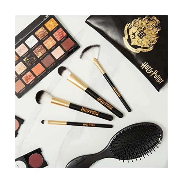 Harry Potter Make Up Tasche, Schmink Pinsel Haarbürste Damen Kosmetik Set, Kulturtasche Mädchen Set, Tangle Teezer… – Bild 4