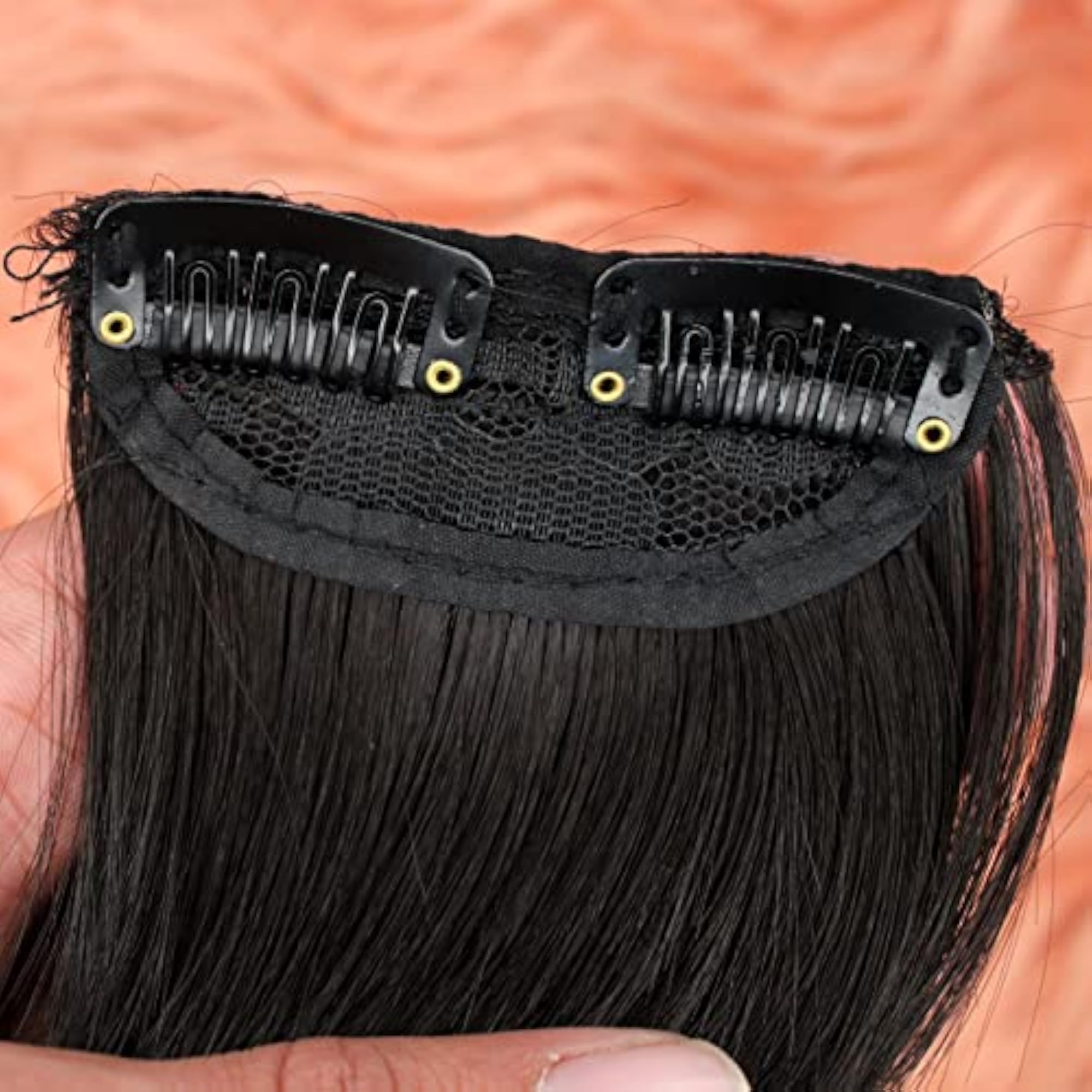 Mini Clip-In Synthetic Hair Extensions, Pack of 2