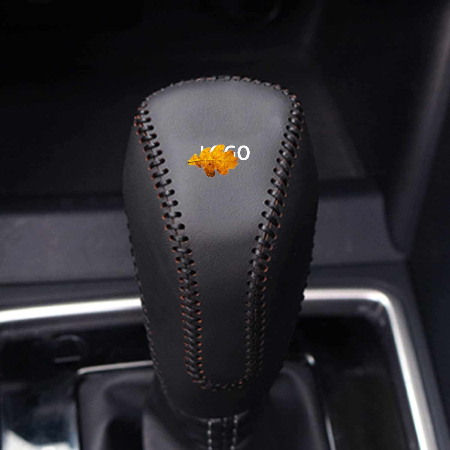 XYHGM Car Shift Knobs Cover Leather Shift Lever Gear Handle