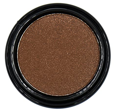 Pure Zivaª Truffle Chocolate Deep Dark Chestnut Cocoa Brown Shimmer Pressed Powder Single Vegan Eyeshadow; Talc, Paraben & Cruelty Free #TOP1