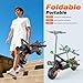 ASKGO Off Road Electric Scooter for Adults, 3000W Dual Motors Dual Suspension, Up to 35 MPH & 70 Miles Range, 48V 30Ah Battery, 11