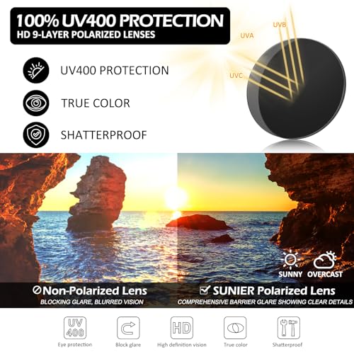 Retro Round Polarized Steampunk Sunglasses Men Women Side Shield Goggles Gothic S92-ADVANCED POLARIZED4