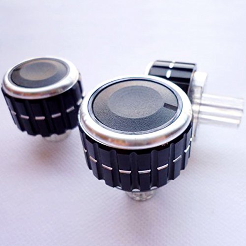 AutoPart Car Heat Control Switch Knob Air Conditioning Knob For Nissan Sunny March Black