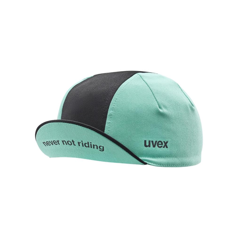uvex cycling cap czapka na rower - aktywnie oddychający i szybkoschnący - Chroni przed słońcem i owadami - aqua - black - S-M