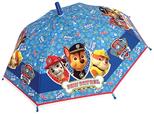 Preisvergleich Produktbild Kinder-Regenschirm Schule faltbar Blau Paw Patrol - Poe M