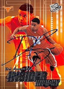 Amazon.com: DJ Augustin autographed Basketball Card (Texas Longhorns ...