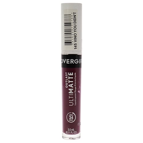 Miniatura 1 de COVERGIRL COVERGIRL Outlast Ultimatte One Step Liquid Lip Color Vino You Didnt Vino You Didnt 012 Fl Ounce
