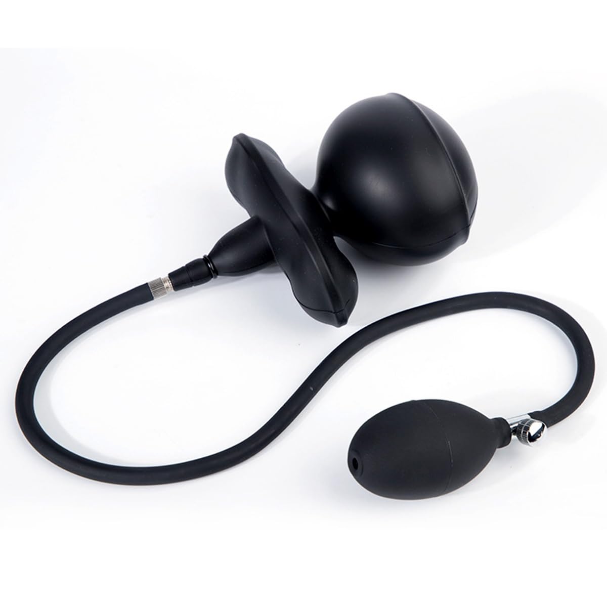 Gag gonflable de bouche de sangle de silicone, sangle réglable adulte de BDSM sur le bâillon de bouche(Without straps)