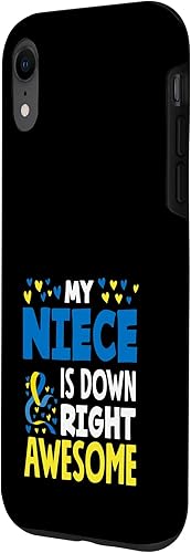 Miniatura 2 de My Niece is Down Right Awesome Down Syndrome Awareness Case for iPhone XR