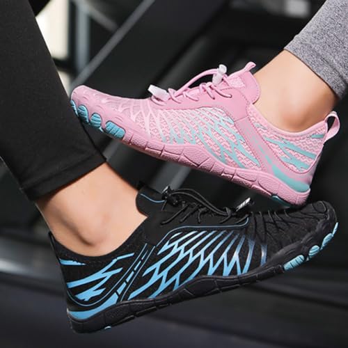 Image of ELETON Barefoot Shoes Women Men Footwear, Wide Toe Box Hiking Zero Drop Non-Slip Quick-Dry River Boat Pool Beach Water Shoes, Lightweight Swimming Running Walking Sneakers Unisex
