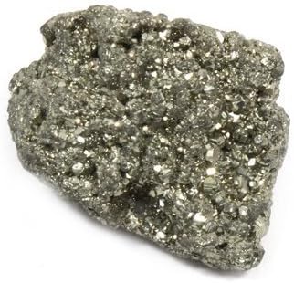 Fool's Gold Specimen 1.75 - 2.25 Inches Pyrite Mineral Rock with Info Card