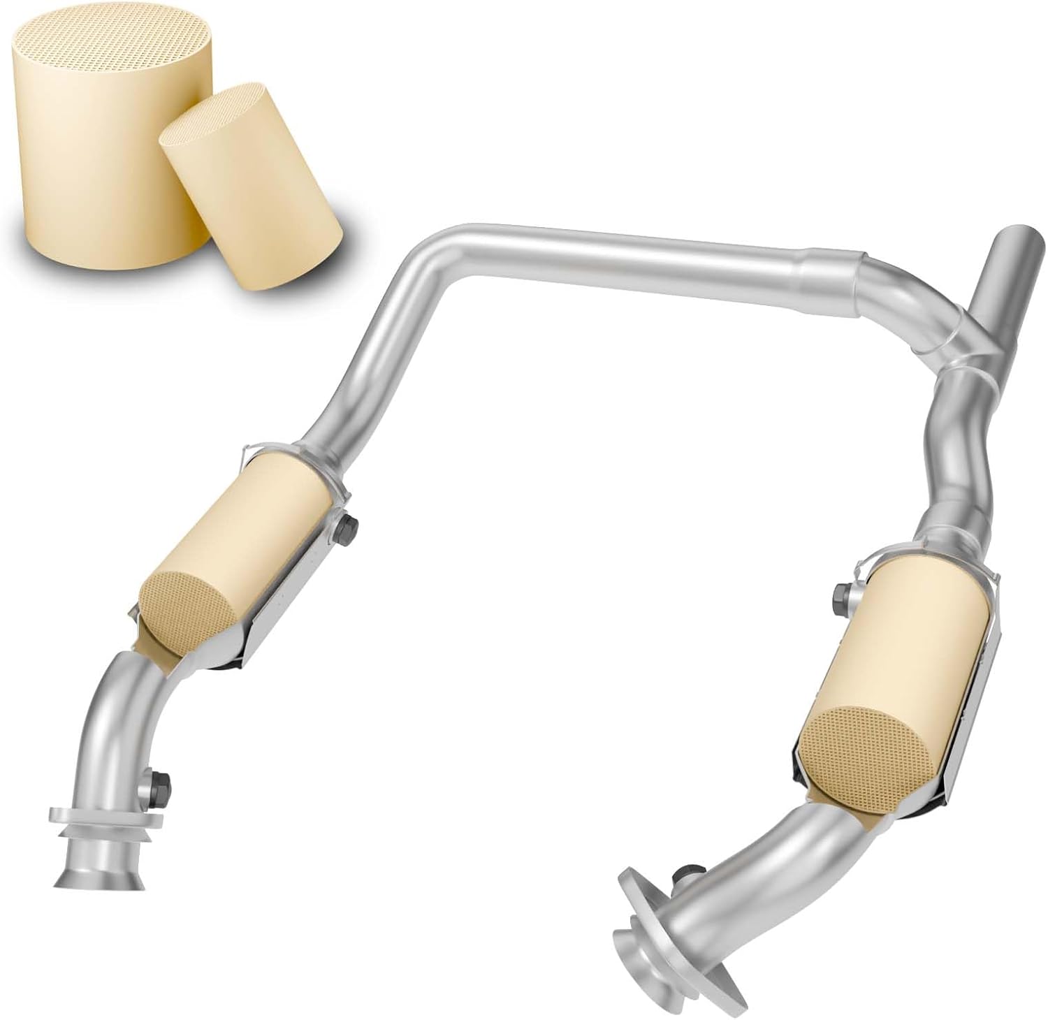 Catalytic Converter Compatible with Ford F150 F-150 2004 2005 2006 2007 2008, Lincoln Mark LT 2006 2007 2008 5.4L V8 RWD ONLY Catalytic Convertor (EPA Compliant)