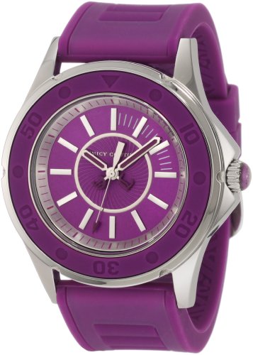 Juicy Couture 1900873 – Reloj de Pulsera para niña, Correa de Acero Inoxidable Color púrpura Juicy Couture 1900873 – Reloj de Pulsera para niña, Correa de Acero Inoxidable Color púrpura