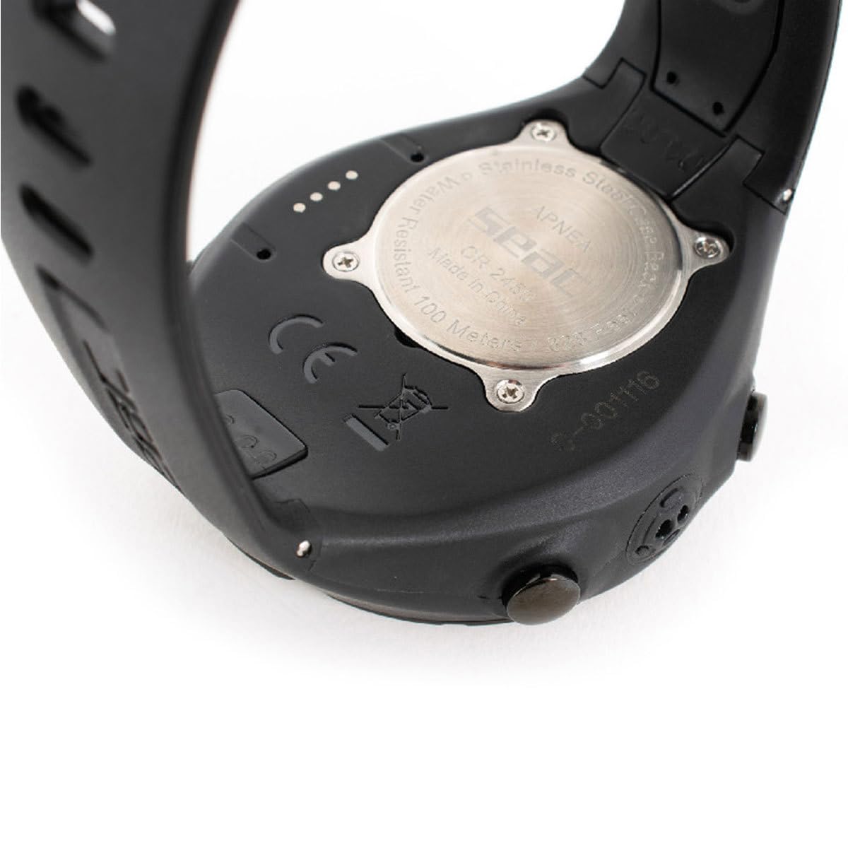 SEAC Apnea HR, ordenador de apnea, negro/amarillo