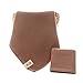 Produktbild Yardwe 32x32 cm Waffelwebetuch Reiner Baumwolle Ultra Saugfähig Leichte Reinigungstuch mehrzweck Gesicht Badetuch (Kaffee)