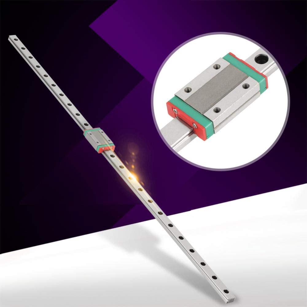 Router di trasporto lineare MGN12H 600mm con carrello scorrevole per guide di scorrimento con blocco scorrevole, blocco guida lineare per apparecchiature automatiche, strumenti di misurazione di preci
