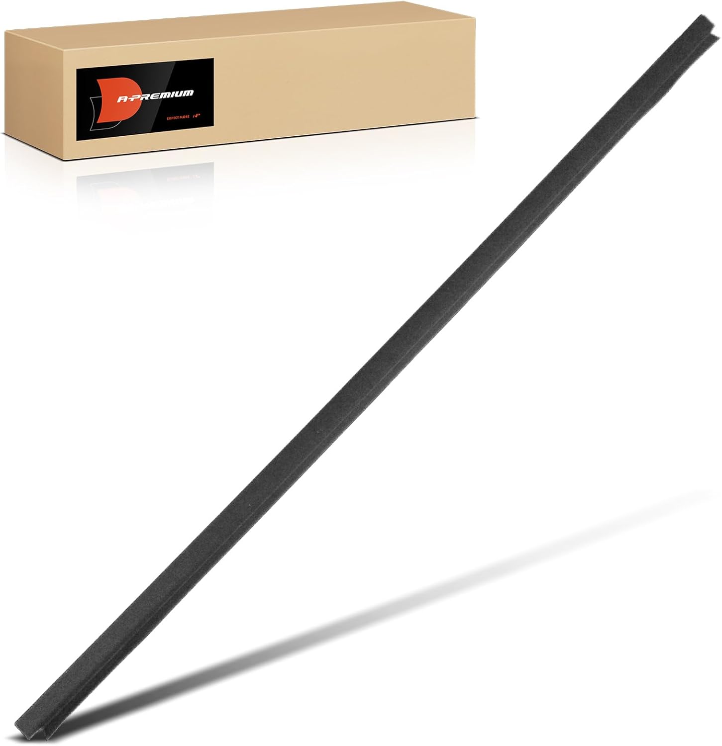 A-Premium Front Right Outer Window Molding Trim Weather Stripping Compatible with Dodge Ram 1500 2500 3500 1994-2002