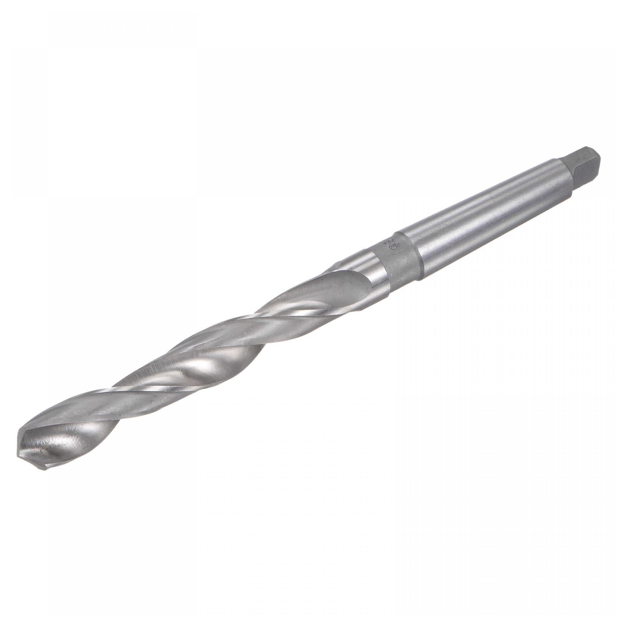 High-Speed Steel Twist Bit 14~22mm Extra Long Drill Bit with MT2 Morse Taper Shank(18x220mm)