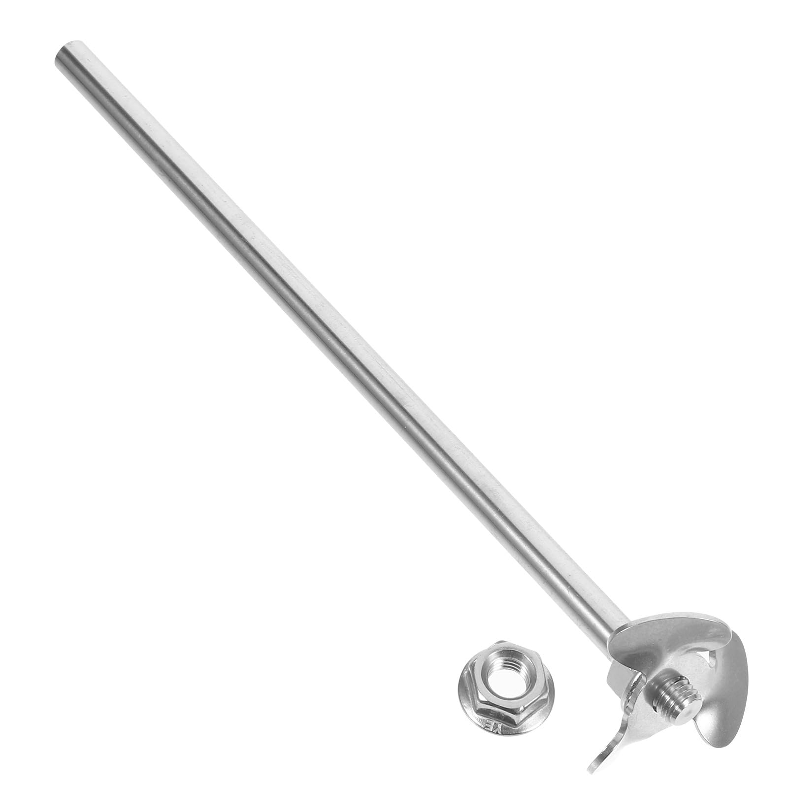 Varilla Agitadora de Laboratorio 1 Juego Acero Inoxidable Plata | Paleta Mezcladora para Experimentos, Fácil Limpieza, Durabilidad, Suministro Industrial