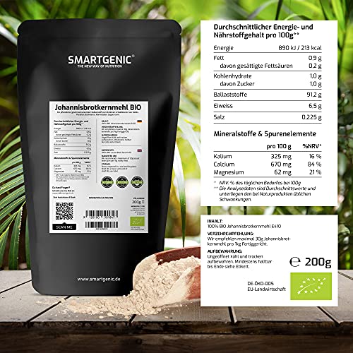 NIEUW! Johannisbrood kernmeel Bio 200g - bindmiddel lactose- & glutenvrij | de perfecte vervanging voor voedselsterkte… - Afbeelding 6