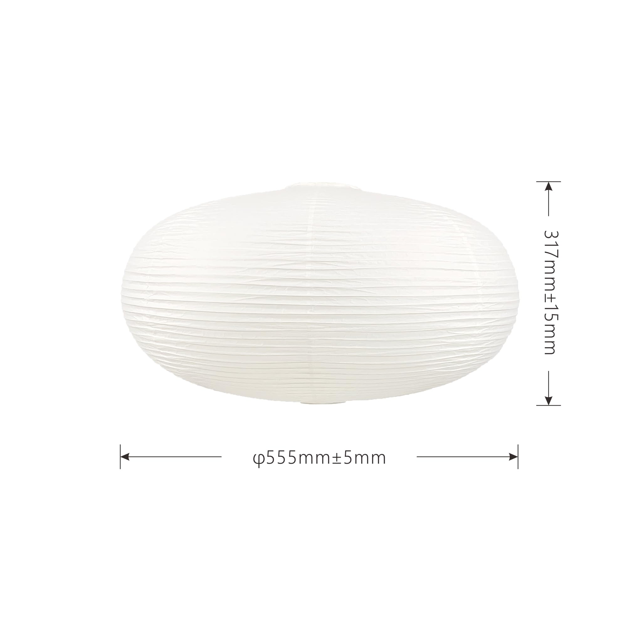Grande paralume a sospensione bianco obliato 55,5 cm lanterna per la casa decorazione della casa paralume da soffitto