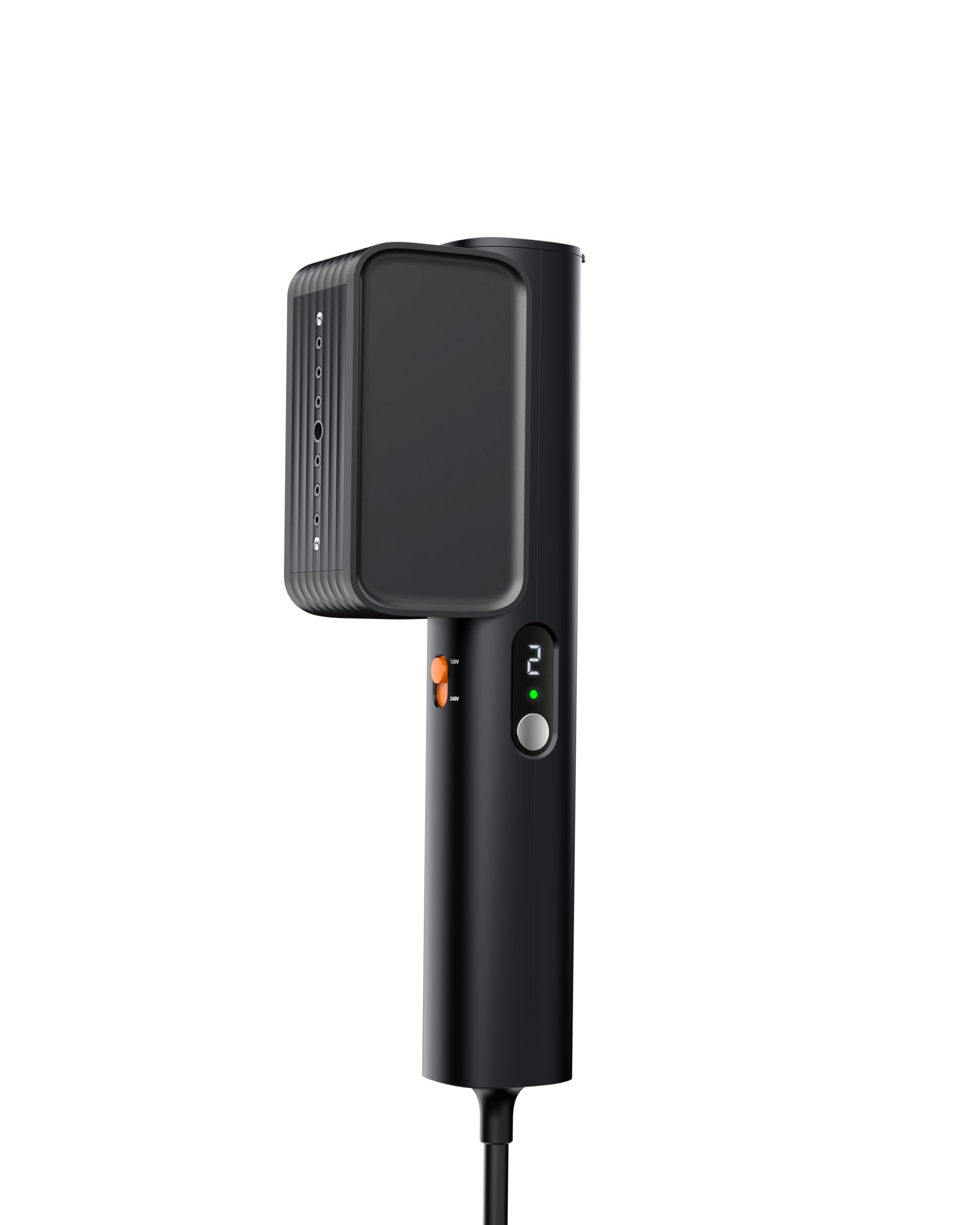 Vaporizador de viaje G7 para ropa, voltaje dual, 100-240 V, plancha de vapor, vaporizador portátil profesional, solo 1 libra, mini vaporizador de ropa de mano ligero y moderno para viajes y hogar global. 2
