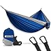Bear Butt Double Parachute Camping Hammock, Blue/Gray
