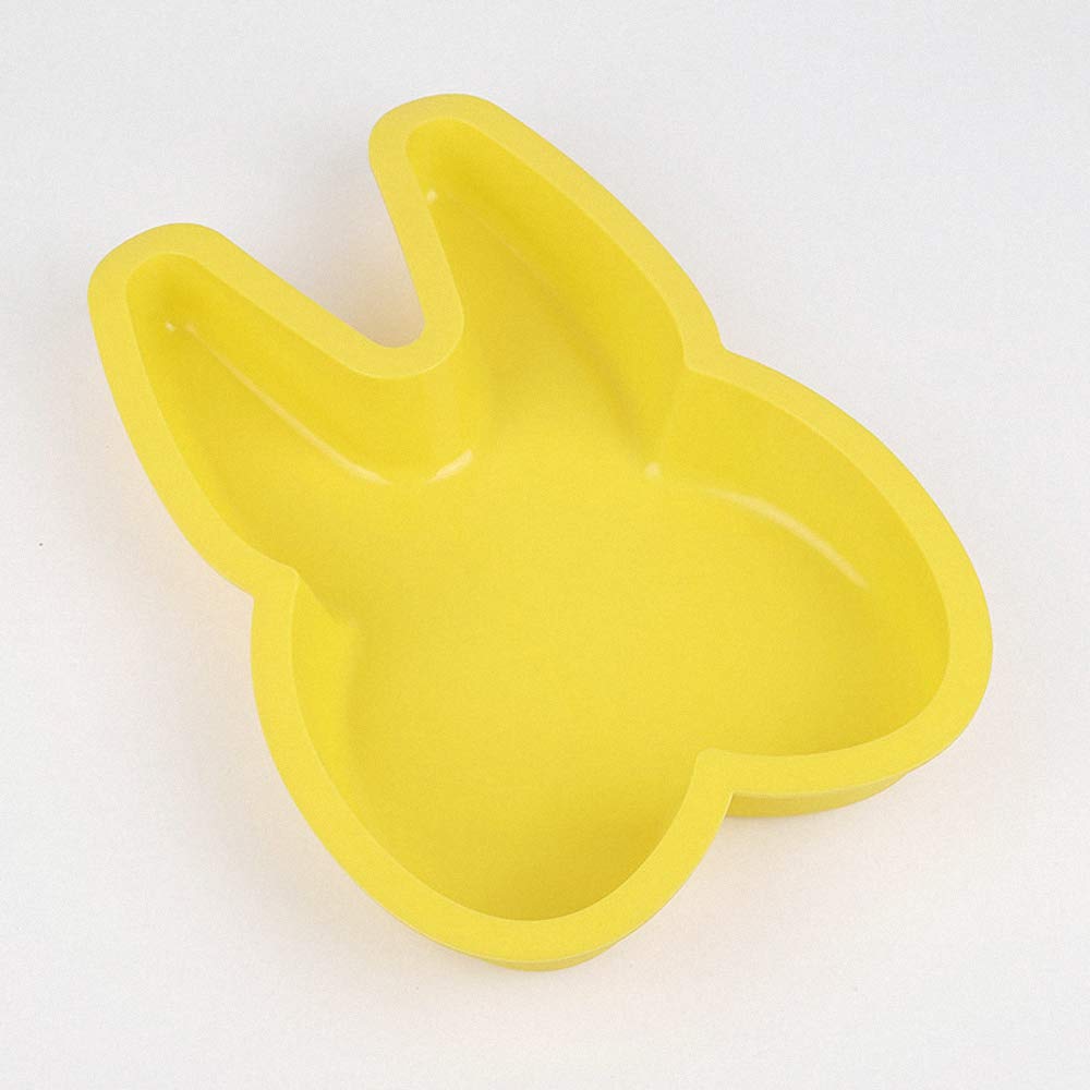 Molde antiadherente para tartas de dientes, de silicona, para pasteles, pan, mousse, tartas, flan, tartas, utensilios para hornear (31,5 x 24,9 cm, color aleatorio)