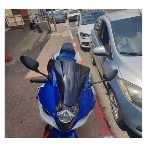 Pare-brise Suzuki GSXR1000 K3 K4 finition premium iridium bleu fumé