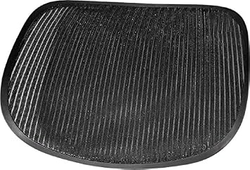 Seat Mesh fit Herman Miller Aeron Chair - Black mesh - Size B 01