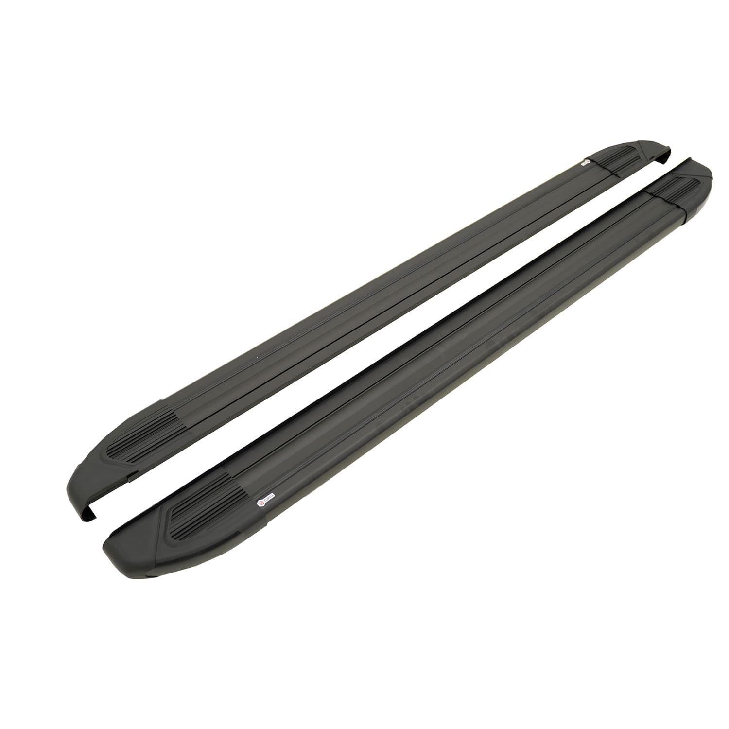 TURTLE Marchepied brillant compatible avec Volkswagen Transporter (T6) 20162022 / Version courte | NOIR