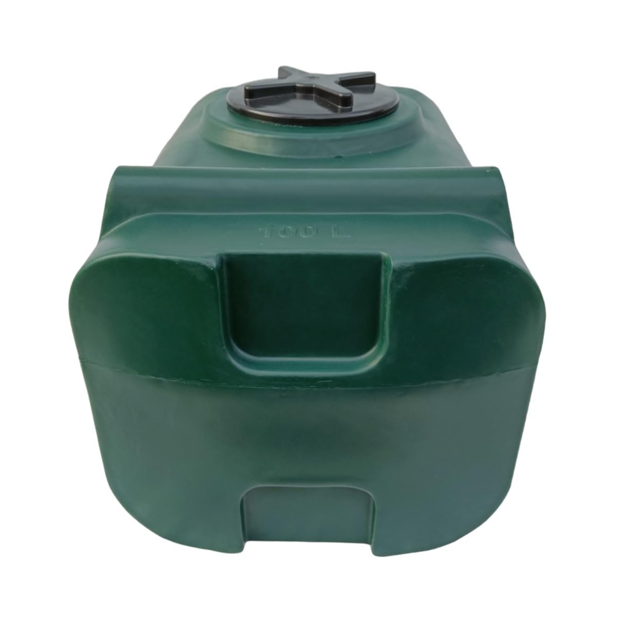 Varile Réservoir d'eau potable vert de 100 l, sans BPA, filetage en laiton 3/4" intégré, fabriqué en UE, convient à un usage alimentaire (vert)