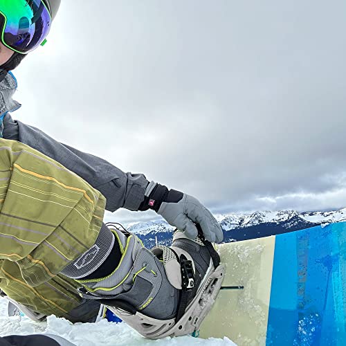 CloudLine Men’s and Women’s Ski & Snowboard Socks - Ultralight Merino Wool, Thermal, Moisture Wicking, Made in USA - 1 Pair4