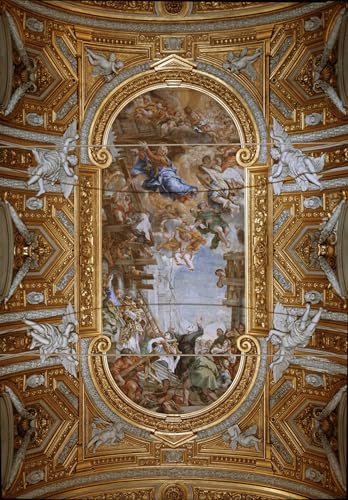 Tableaux Imprimer pour Murs Vides Affiche Graffiti Paintings Pietro Da Cortona Toile 60x90
