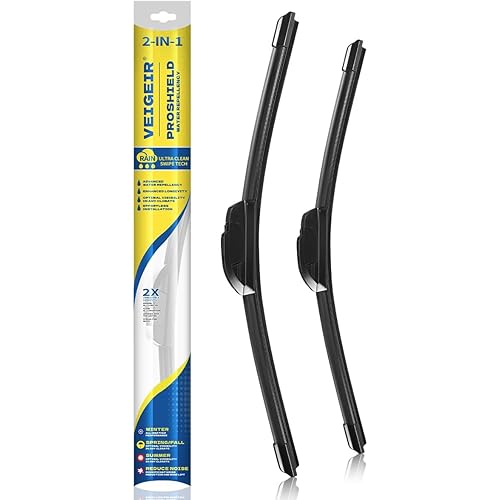 26 inch + 18 inch Windshield Wiper Blades Compatible with HONDA Civic 2020-2016 HR-V 2020-2016 Insight 2020-2019,2014-2010 Accord 2007-2003 Front Wiper 2 Pack
