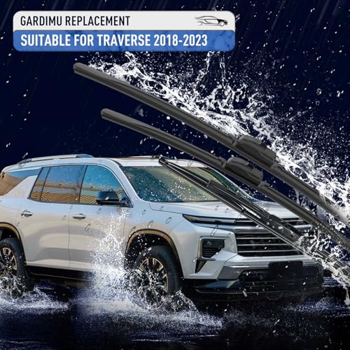 Image of Front and Rear Windshield Wipers for Chevrolet Traverse 2018-2023