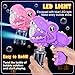 Yunaking Toys for Girls Kids Ages 3-8: Bubble Gun for Kids 2 Rechargeable Dino Bubble Machine Gift for 3 4 5 6 7 8 Girls Toddlers Ages 4-6 Easter Basket Stuffers Outoor Birthday Christmas Valentines