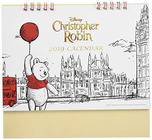 プーと大人になった僕 2019年 カレンダー 卓上 CL-351