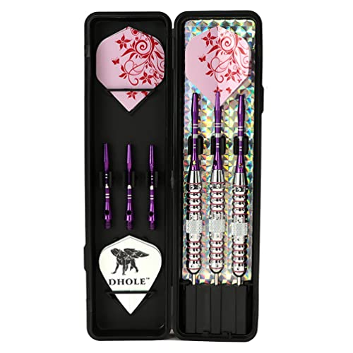 Fléchettes CUESOUL Pink acier pour viser juste sans effort