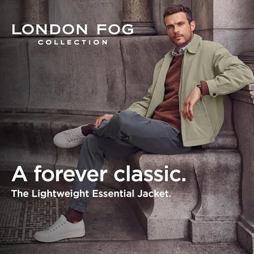 Image of London Fog Men's Auburn Zip-Front Golf Jacket