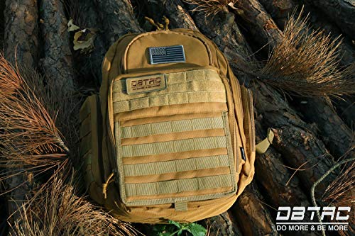 Diaper Bag Backpack for Dad, DBTAC Large Baby Nappy Bag for Men w/Changing Mat, Insulated+Wipe Pockets, Stroller Straps, Tan - Thumbnail 2
