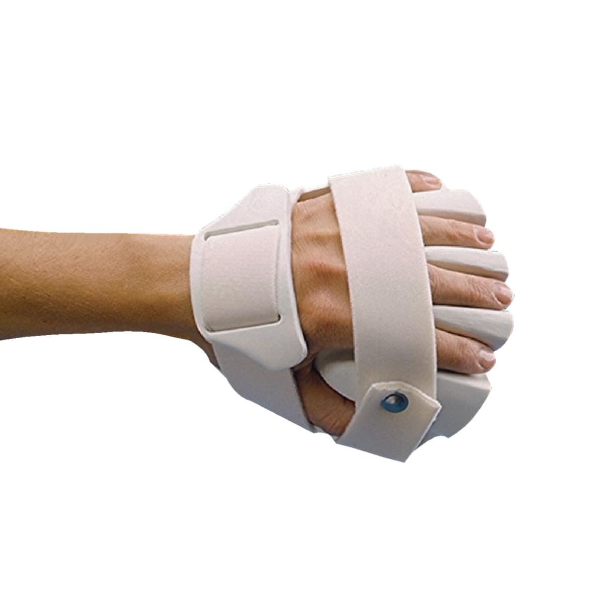 Photo 1 of Rolyan Hand-Based Anti-Spasticity Ball Splint, Stabilizer Splint with Palm Arch for Fingers, Thumbs, Wrist, Movement Immobilizer for Therapy, Rehabilitation, Recovery, Left, Medium