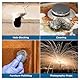 4.7 Meter Stahlwolle für Mäusekontrolle,Lückenfüller,Fill Fabric Fine Wire Wool Gap Filter für Löcher,Wand Risse,Pipeline,Entfernen von Farbe,Lack,Rost kann Ratten stoppen(0.15 kg)