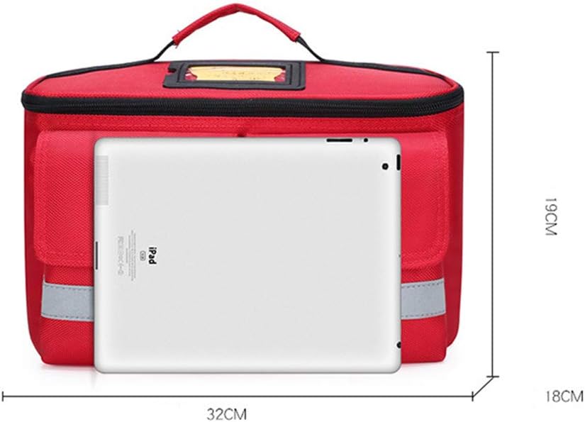 First Aid Kit Bag, High Capacity Oxford Cloth with Detachable Shoulder Strap for Camping Hiking Home Health