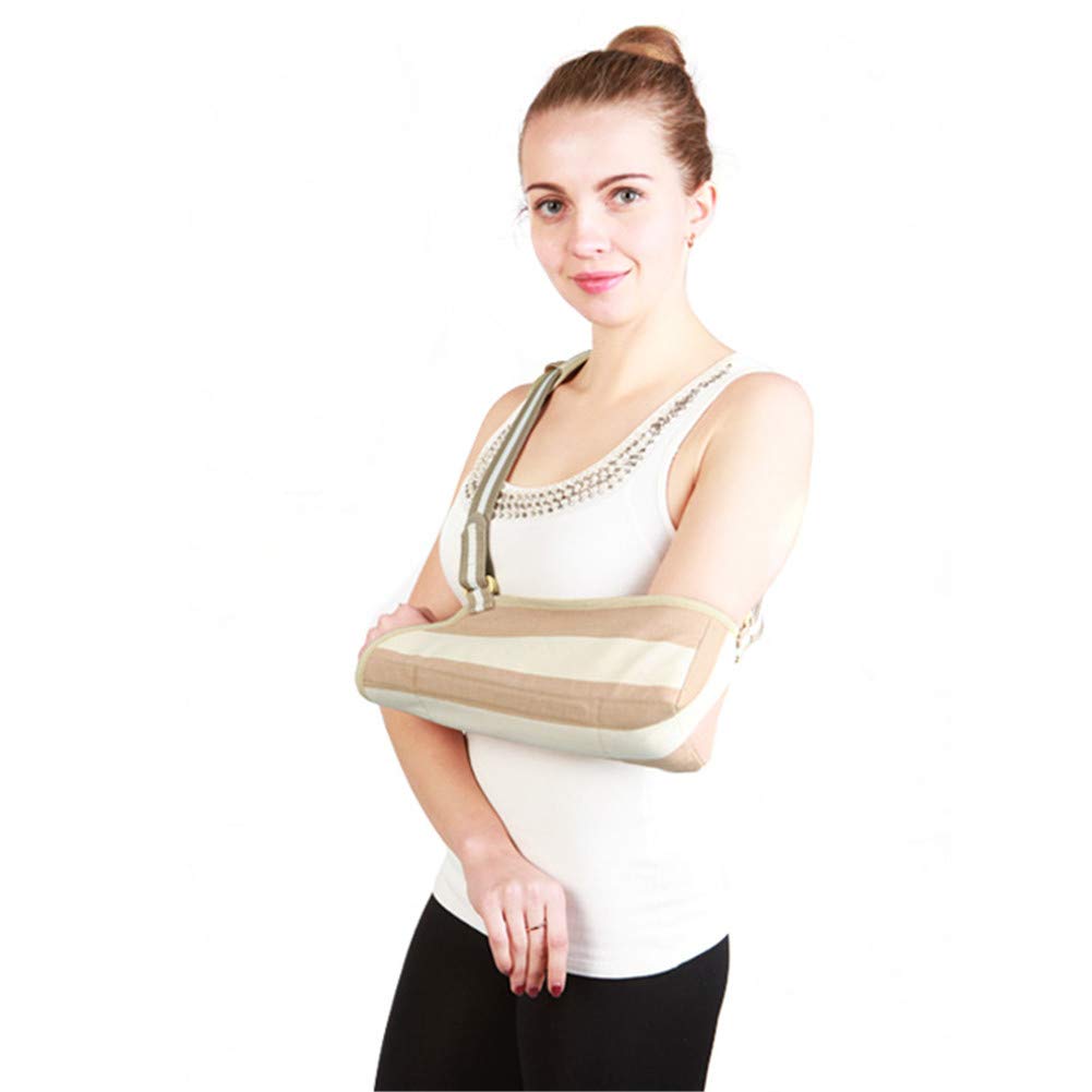 Eslinga de Brazo Ajustable médica, Soporte de Brazo Soporte de inmovilizador de Hombro de Eslinga, para Mujeres y Hombres, Brazo Izquierdo o Derecho