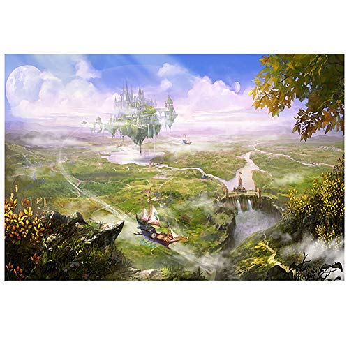 大人の木製パズル、ファンタジースカイ、おとぎ話の世界520,1000,1500,2000,3000,3700,5000,5700、子供解凍教育玩具、ホームデコレーション,3700