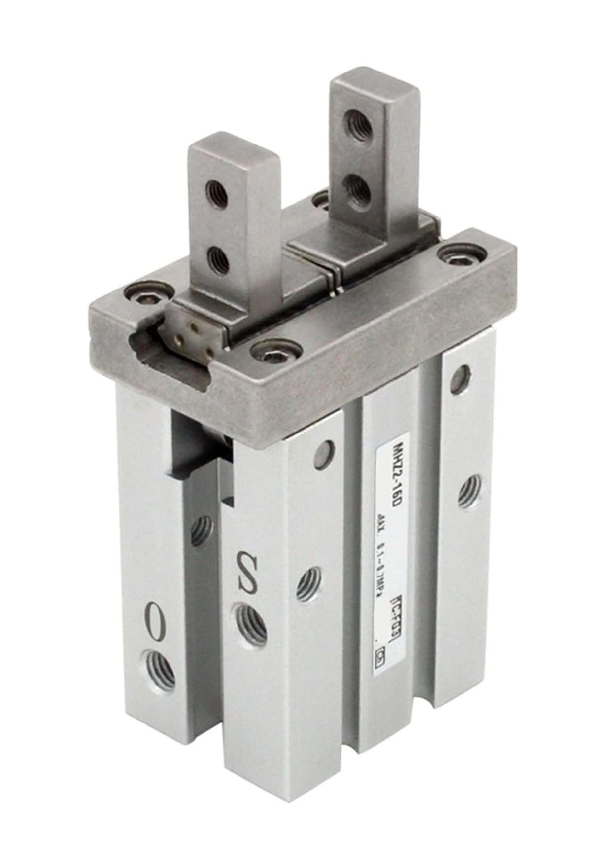 Wąski pneumatyczny chwytak równoległy serii MHZ2 Aluminiowy cylinder palcowy dwustronnego działania(Mhz2-25dn)
