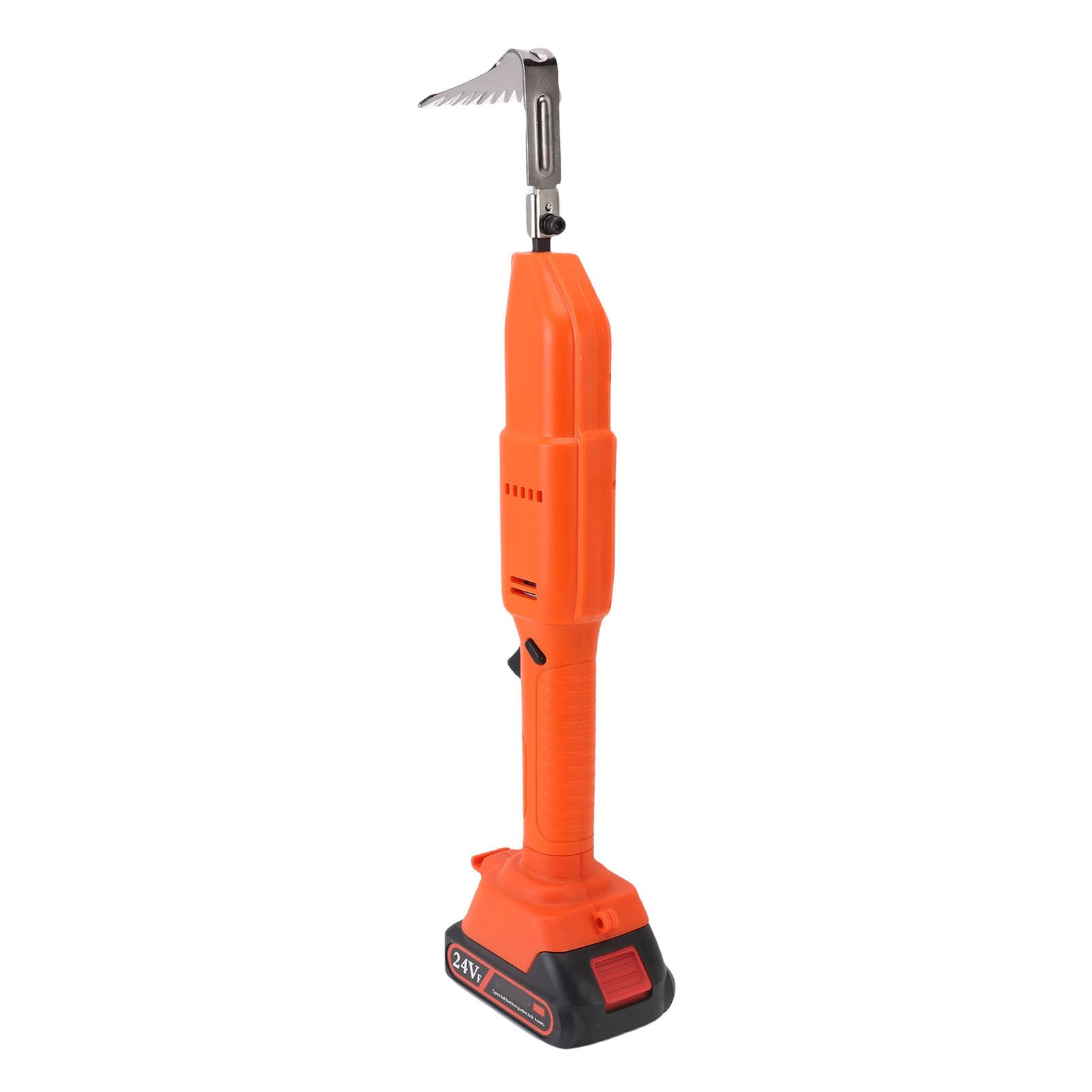 Luocute Cultivador Inalámbrico, Azada Eléctrica de 2500 RPM con Batería de 1500 MAh para Cultivo de Suelo de Jardinería, Ergonómico Ligero (Enchufe de la UE)